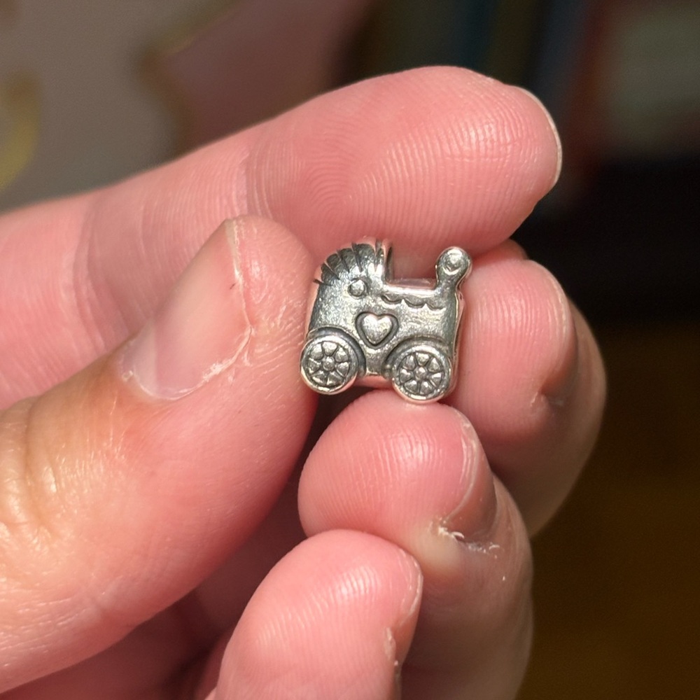 Retired baby carriage
